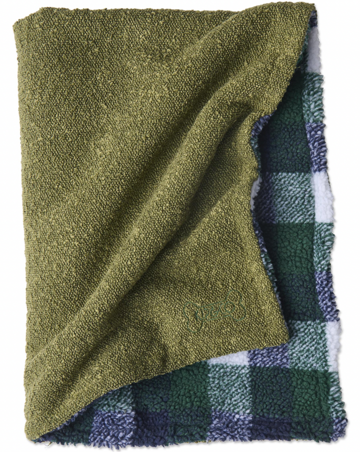 Kip & Co Fred Boucle Sherpa Dog Blanket