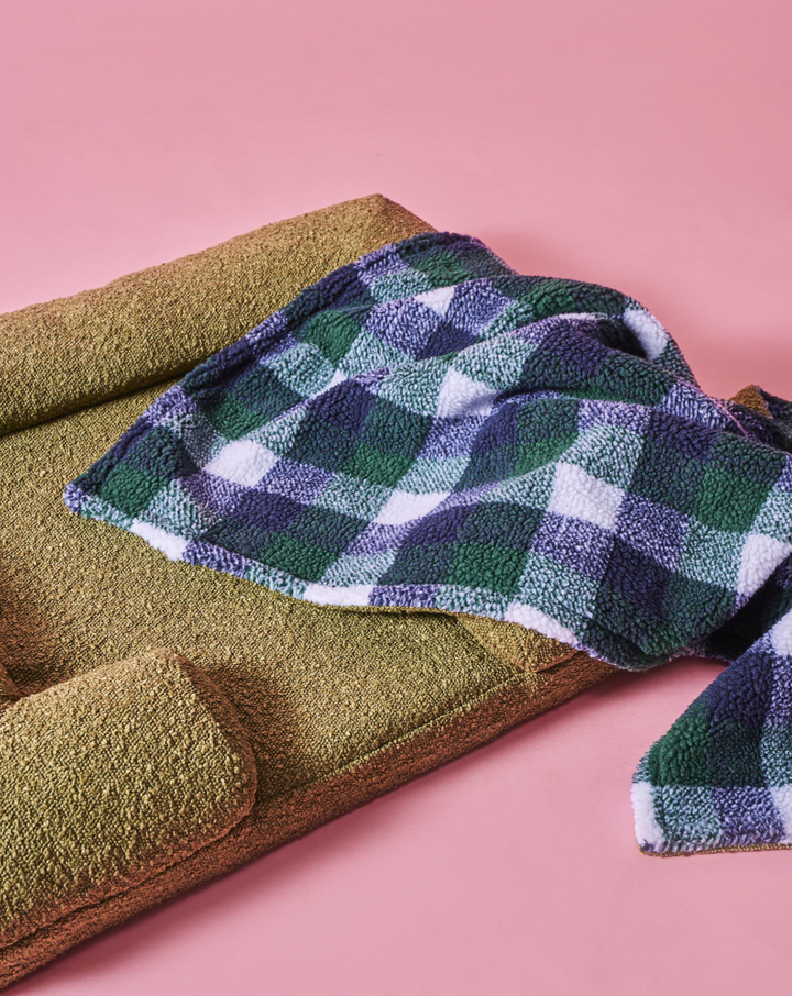 Kip & Co Fred Boucle Sherpa Dog Blanket