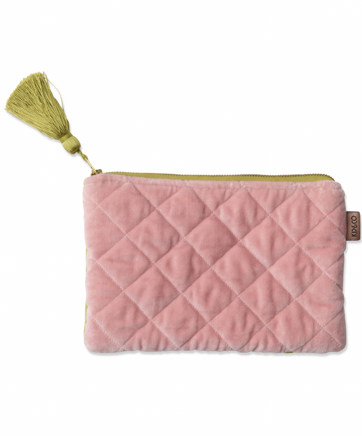 Kip & Co Tuscan Sunset Velvet Cosmetics Purse