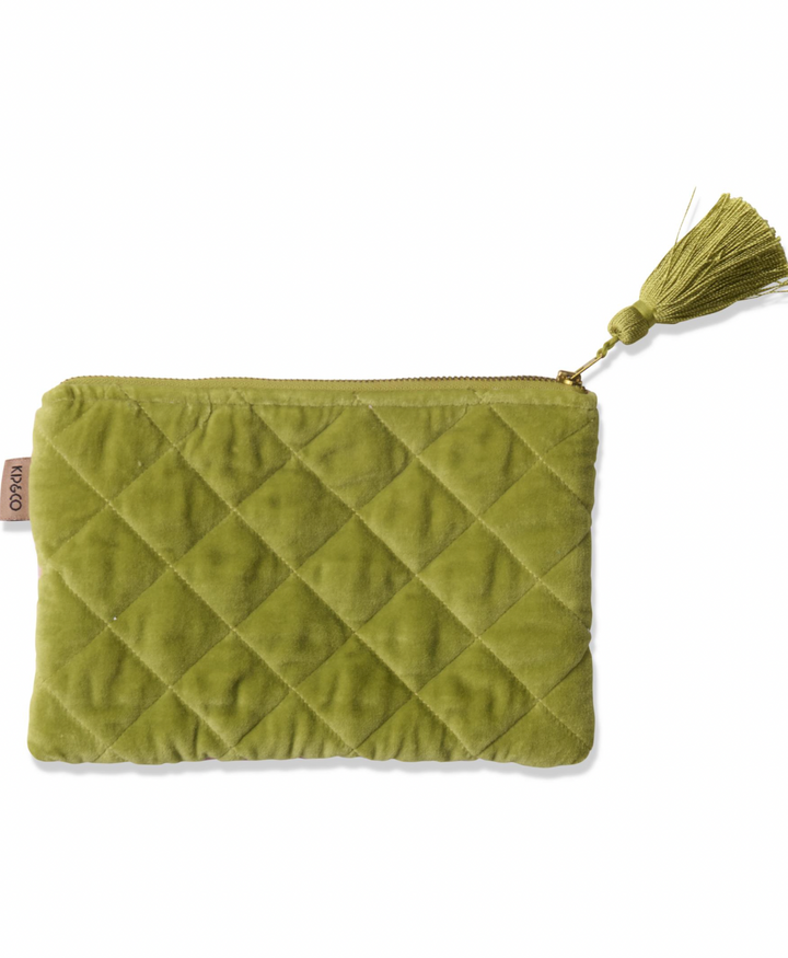 Kip & Co Tuscan Sunset Velvet Cosmetics Purse