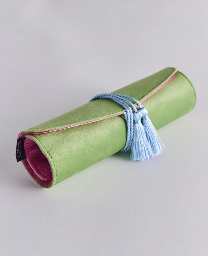 Kip & Co Kaleidoscope Velvet Jewellery Roll