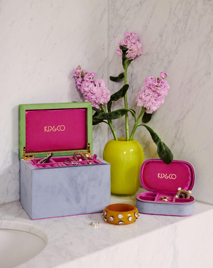 Kip & Co Kaleidoscope Velvet Jewellery Box