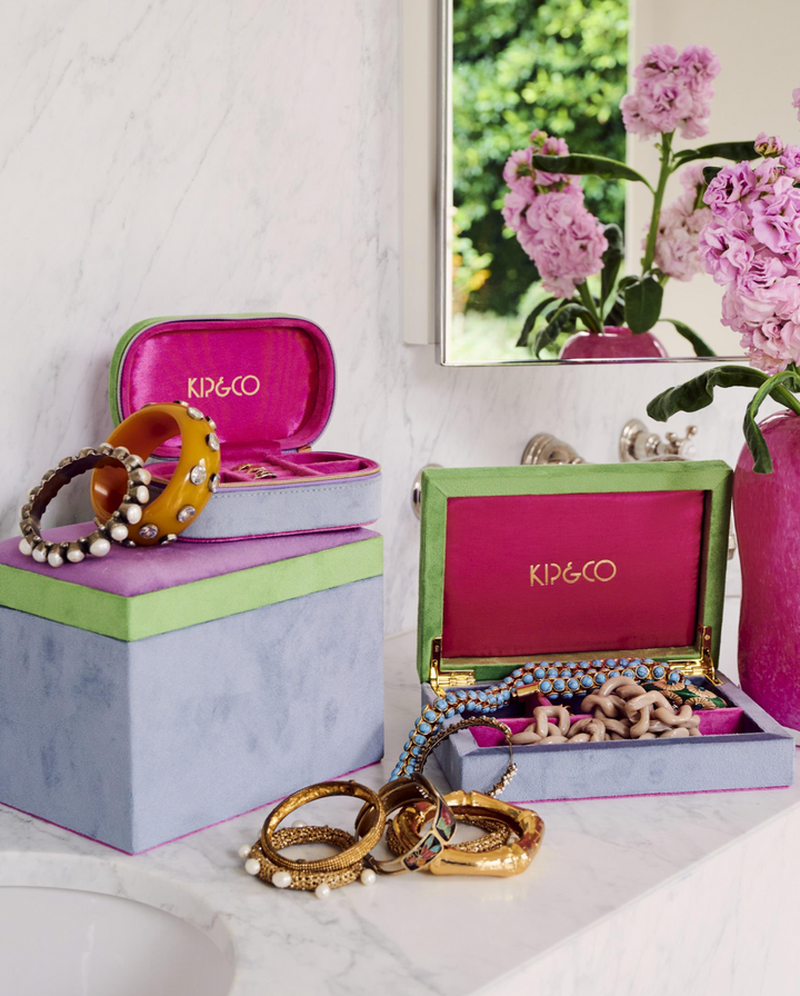 Kip & Co Kaleidoscope Velvet Jewellery Box