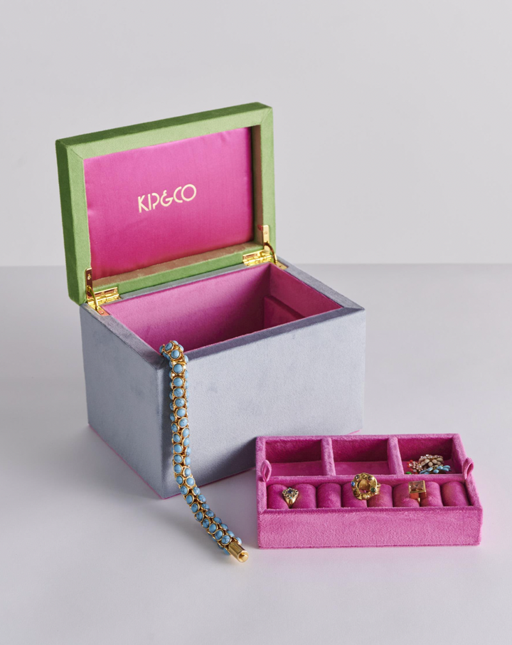 Kip & Co Kaleidoscope Velvet Jewellery Box