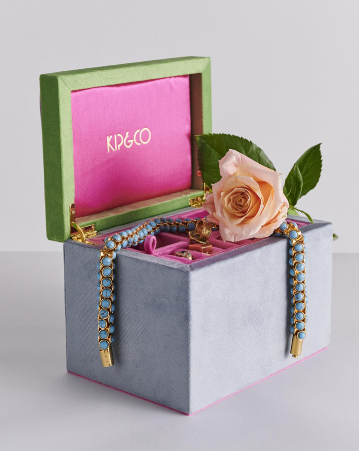 Kip & Co Kaleidoscope Velvet Jewellery Box
