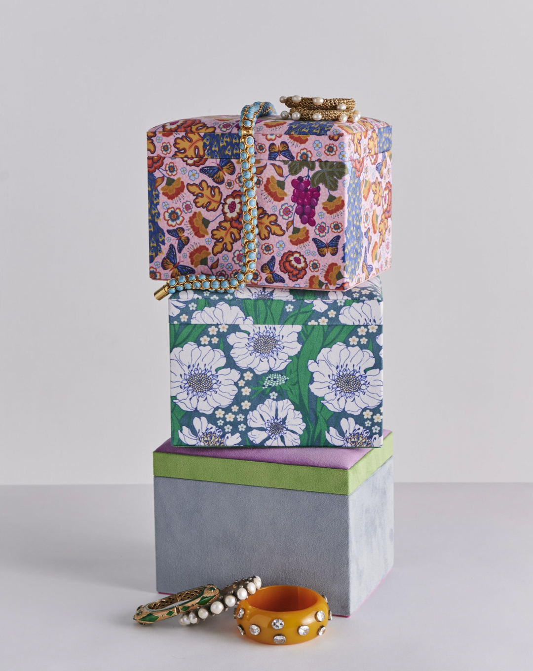 Kip & Co Kaleidoscope Velvet Jewellery Box