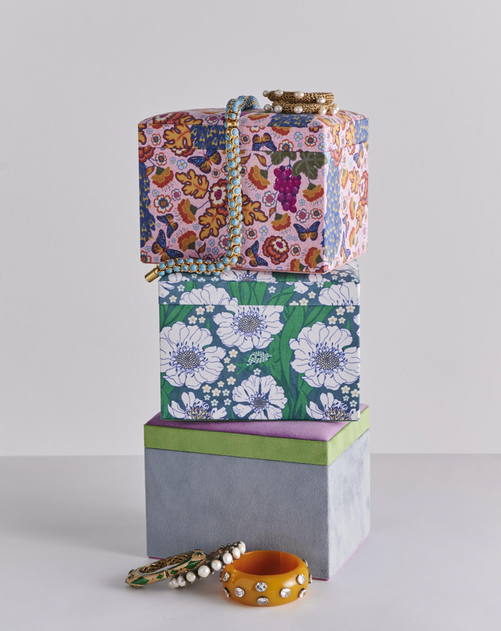 Kip & Co Kaleidoscope Velvet Jewellery Box