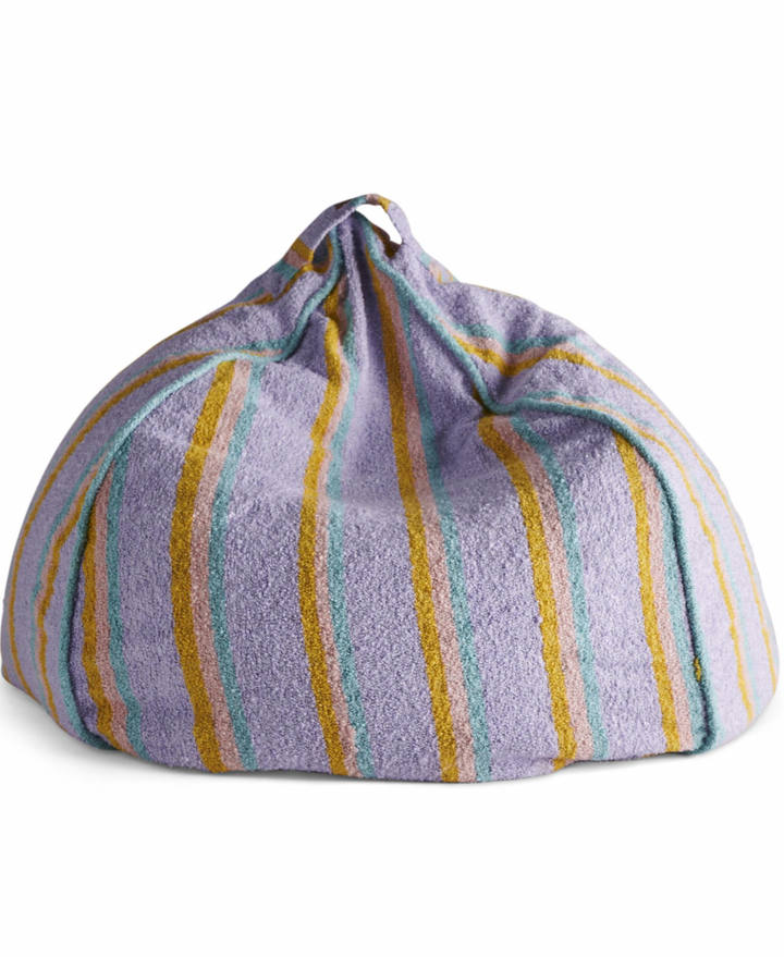 Kip & Co Mirage Stripe Boucle Beanbag