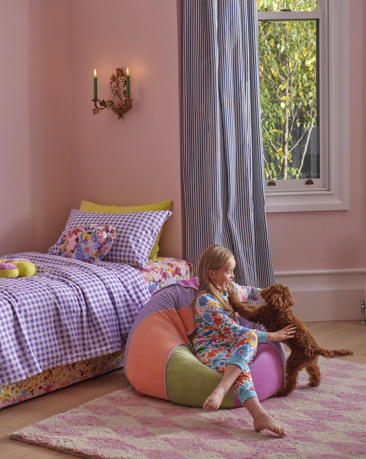 Kip & Co Pretty Things Velvet Beanbag