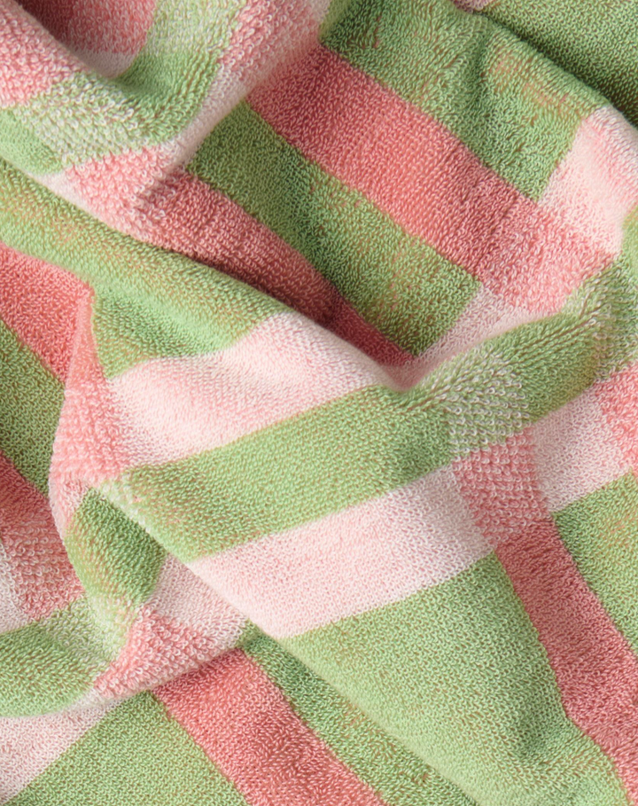 Kip & Co Pistachio Tartan Terry Hand Towel