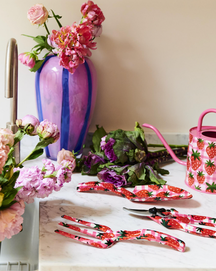 Kip & Co Strawberry Jam Garden Secateurs and Gloves Set