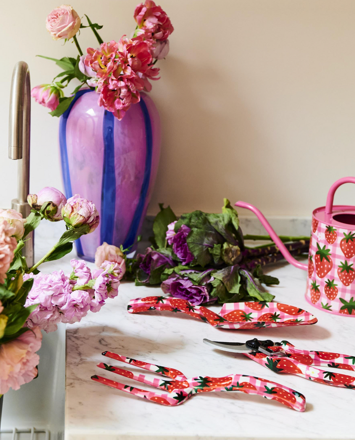 Kip & Co Strawberry Jam Garden Tools and Gloves Set