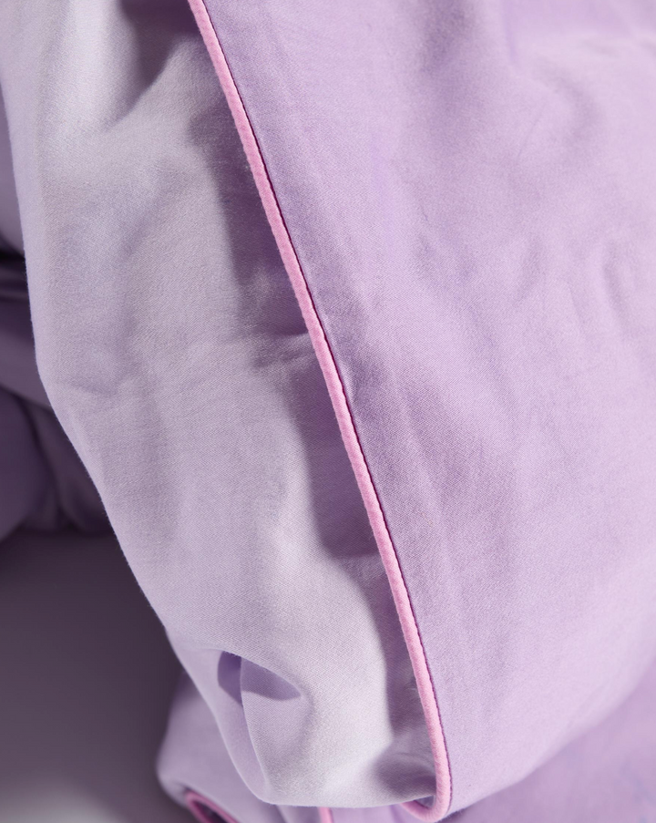 Kip & Co Glow In Lilac Bamboo Cotton Quilt Cover
