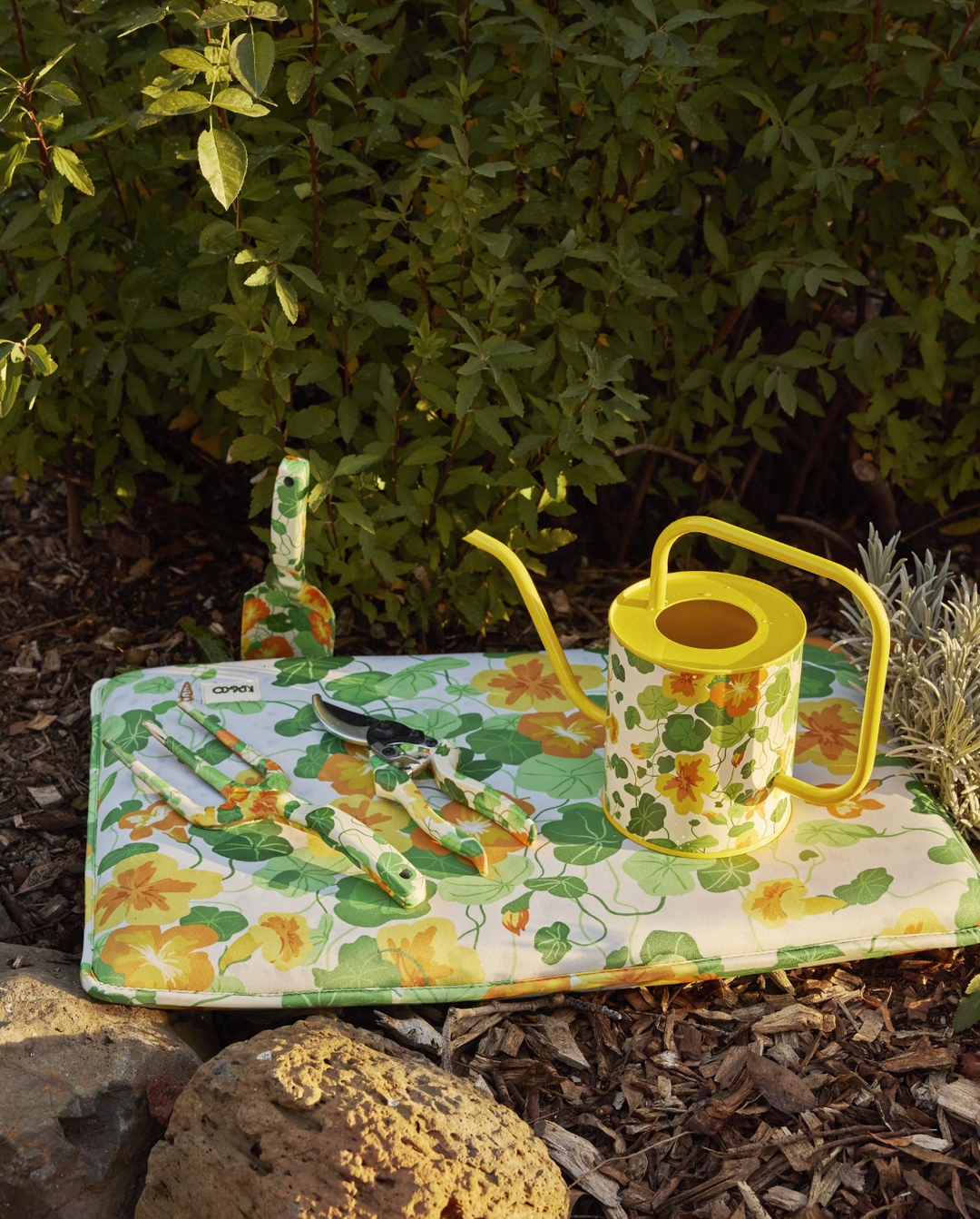 Kip & Co Nasturtium Garden Tools and Gloves Set