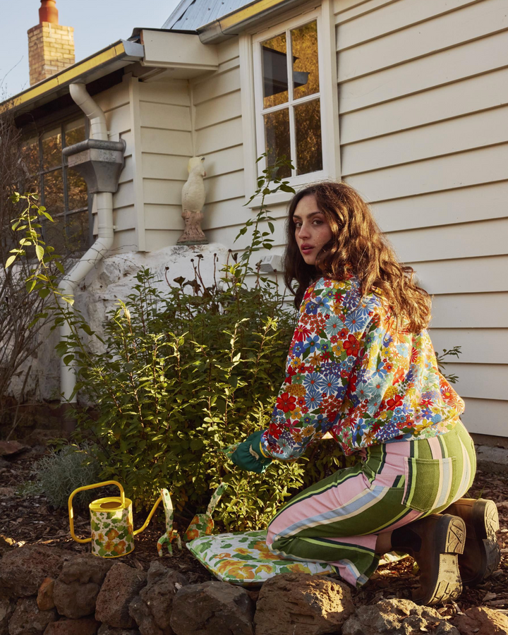Kip & Co Nasturtium Garden Tools and Gloves Set