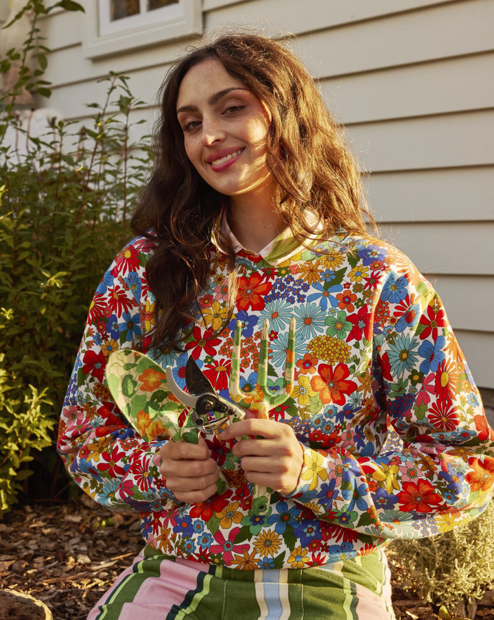 Kip & Co Nasturtium Garden Tools and Gloves Set