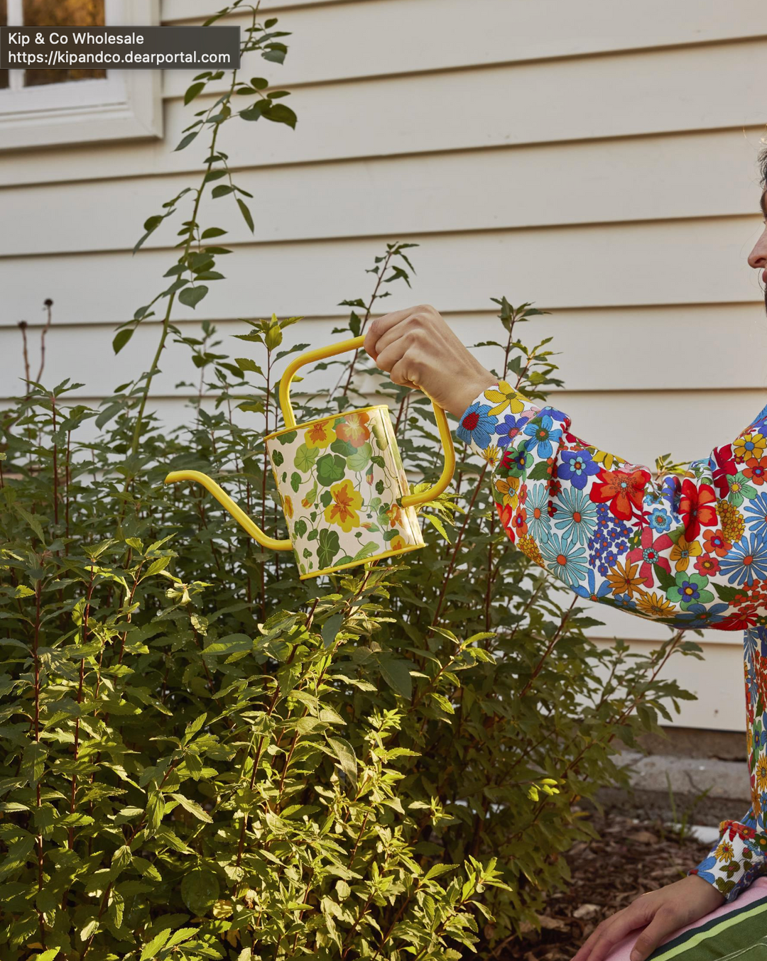 Kip & Co Nasturtium Watering Can
