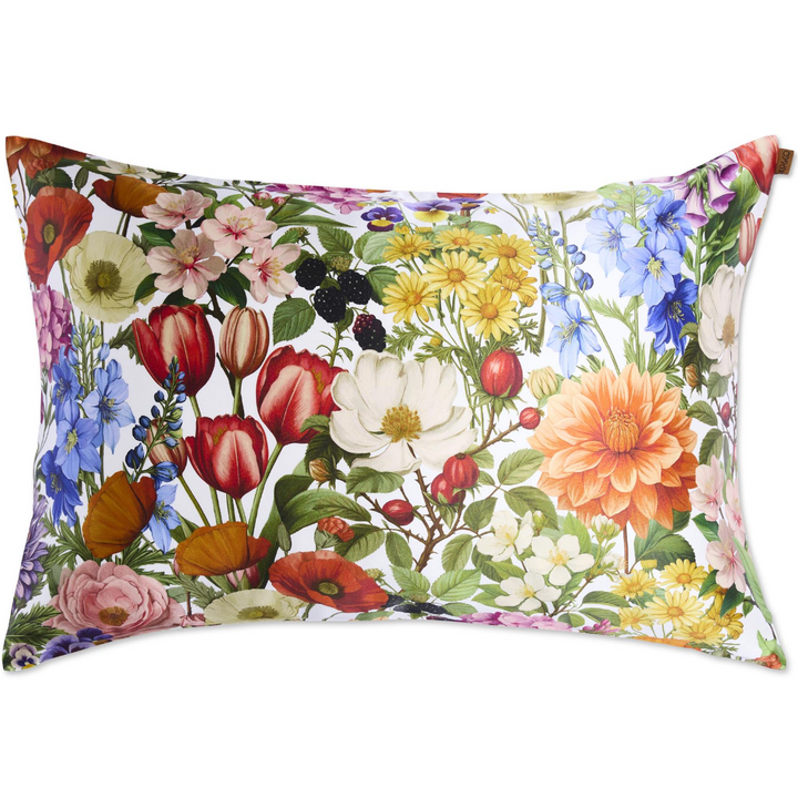 Kip & Co Cottage Garden Silk Pillowcase