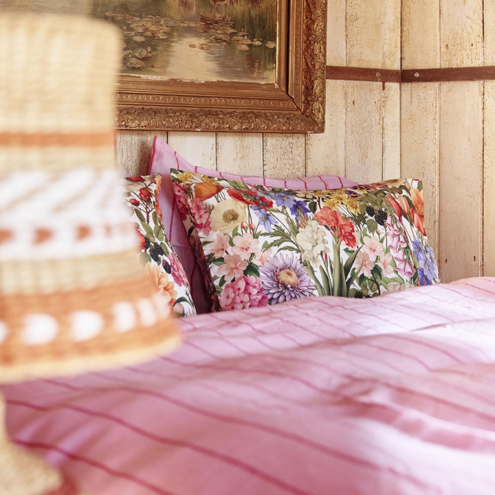 Kip & Co Cottage Garden Silk Pillowcase