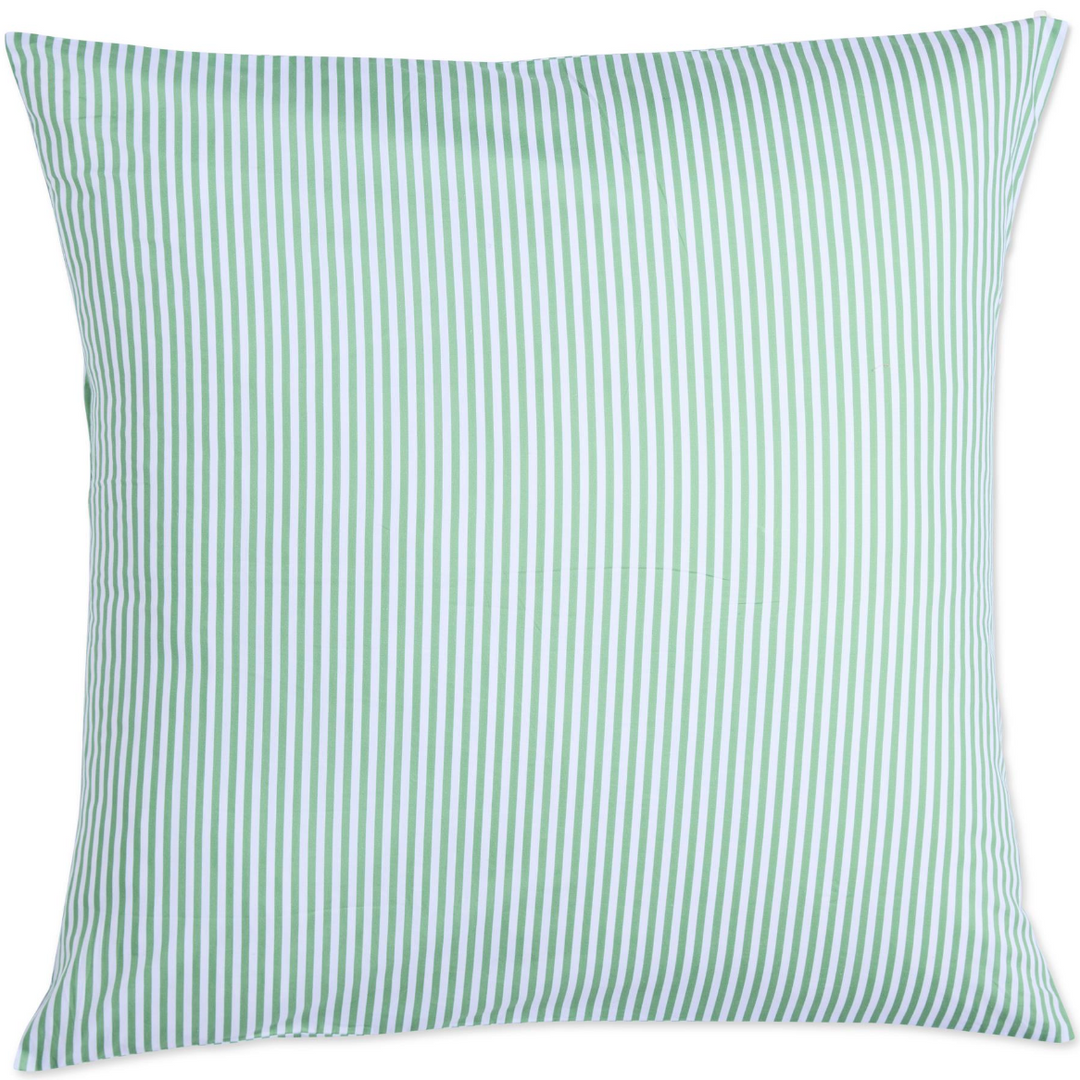 Kip & Co Tarragon Stripe Organic Cotton European Pillowcases