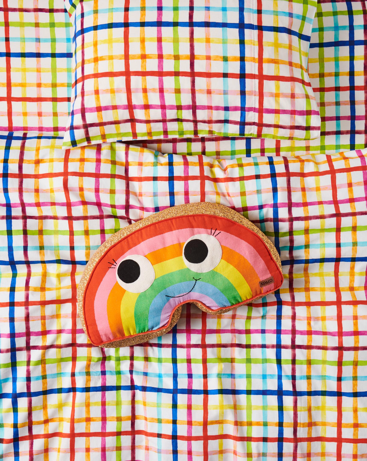 Kip & Co Rainbow Bright Cushion