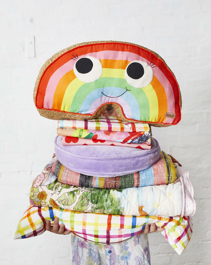 Kip & Co Rainbow Bright Cushion