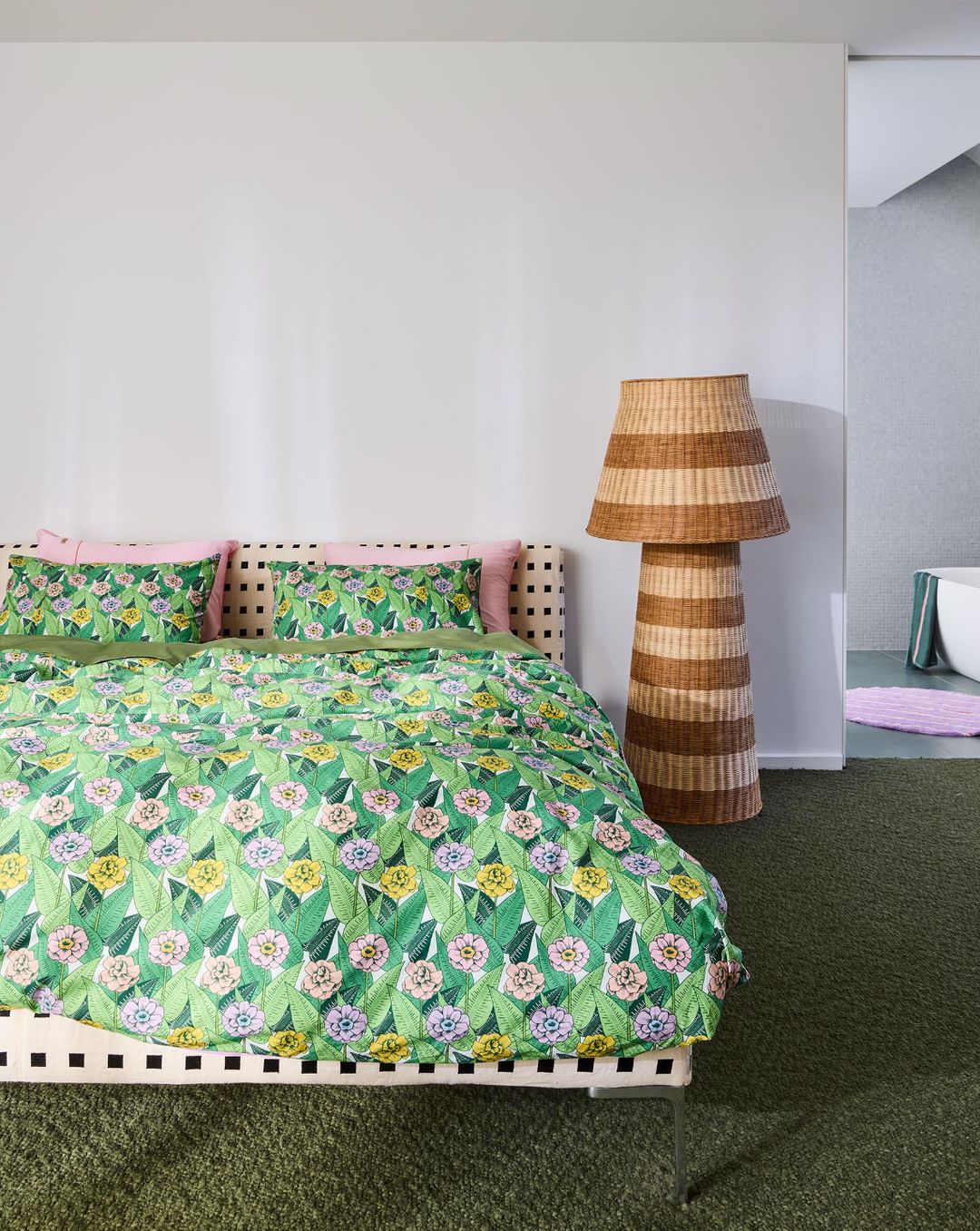 Kip & Co In Bloom Organic Cotton Quilt Cover