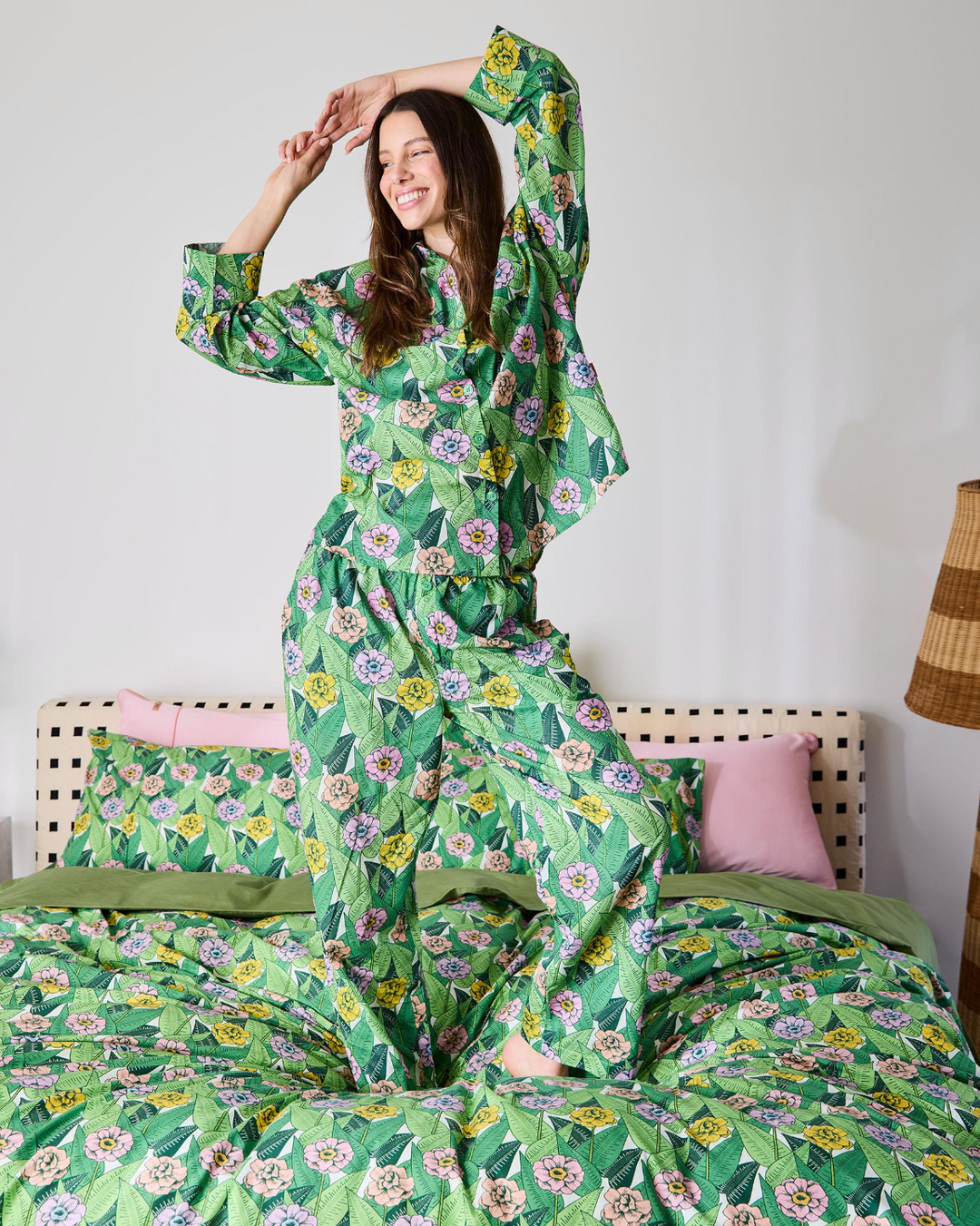 Kip & Co In Bloom Organic Cotton Quilt Cover