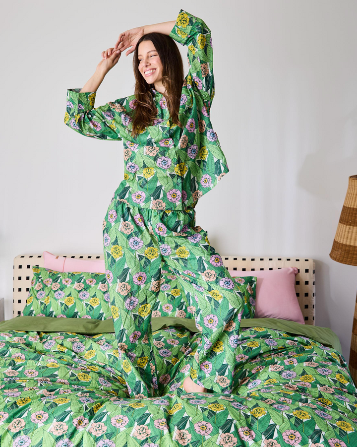 Kip & Co In Bloom Organic Cotton Quilt Cover