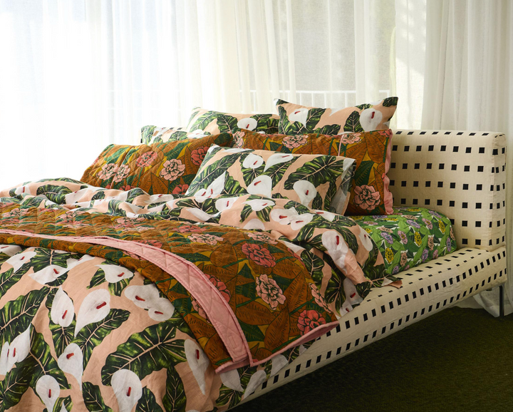 Kip & Co In Bloom Organic Cotton Fitted Sheet