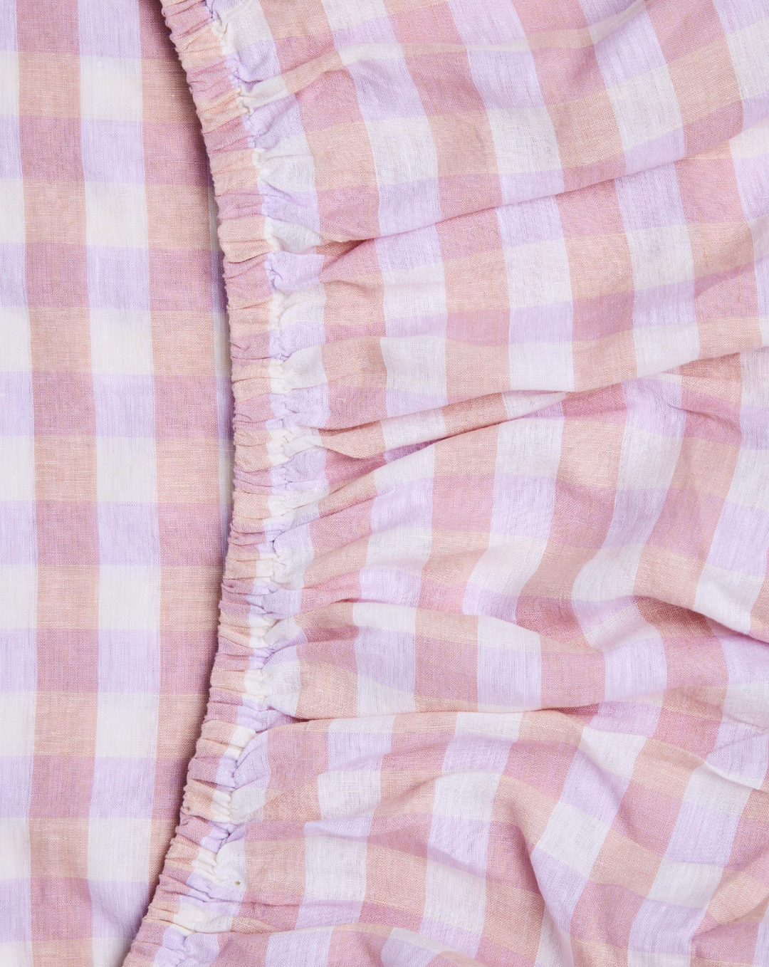 Kip & Co Hazy Days Linen Fitted Sheet