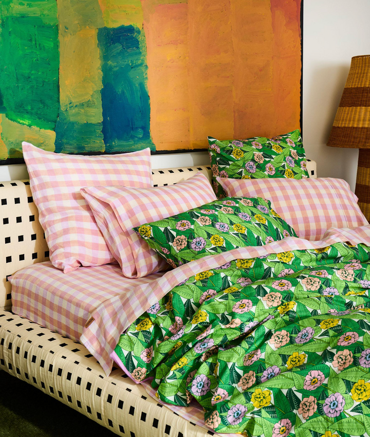 Kip & Co Hazy Days Linen Pillowcases