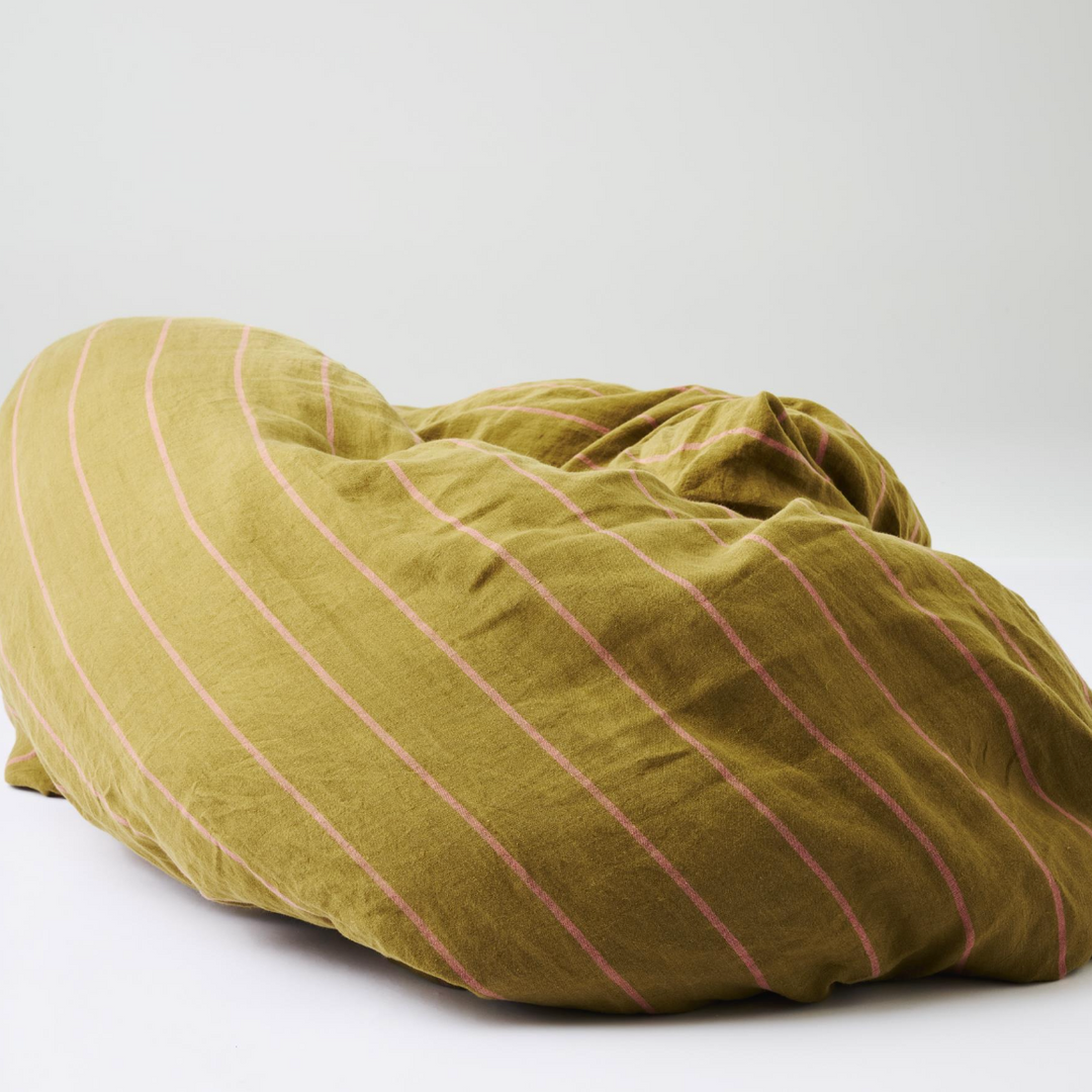 Kip & Co Tapenade Delight Linen Quilt Cover