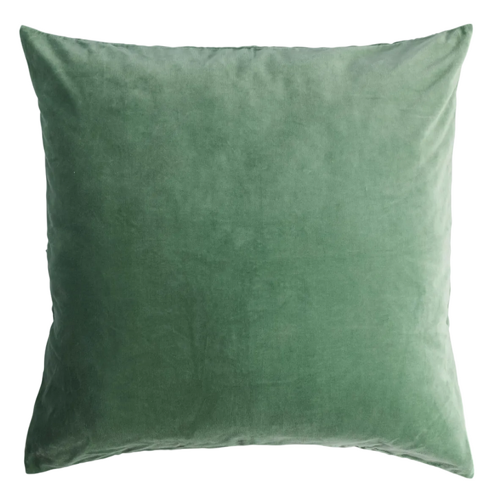 Kip & Co Pistachio Velvet European Pillowcases