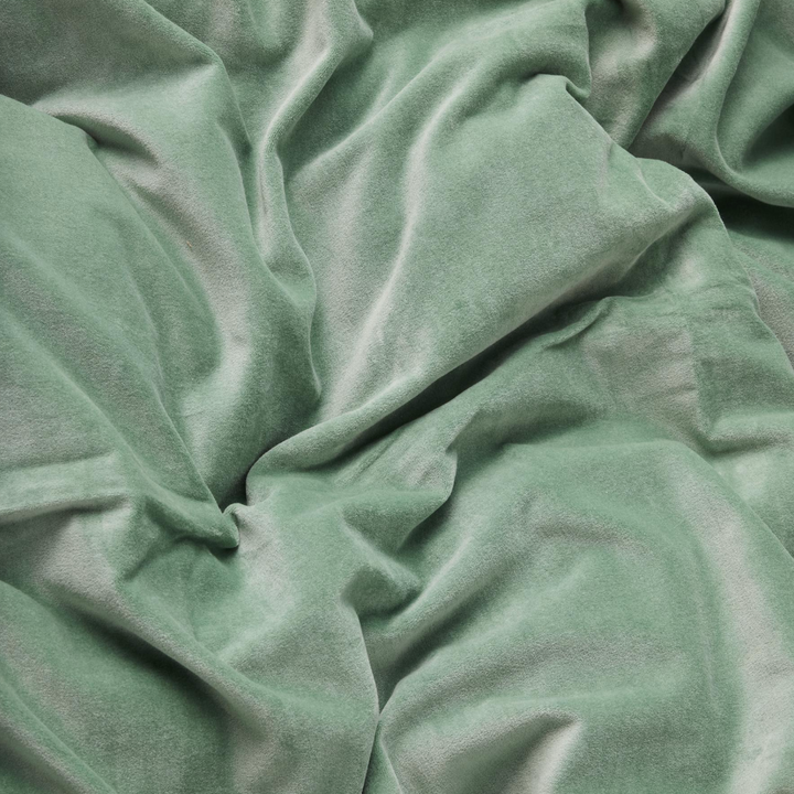 Kip & Co Pistachio Velvet European Pillowcases