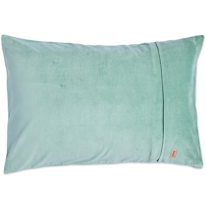 Kip & Co Pistachio Velvet Pillowcases