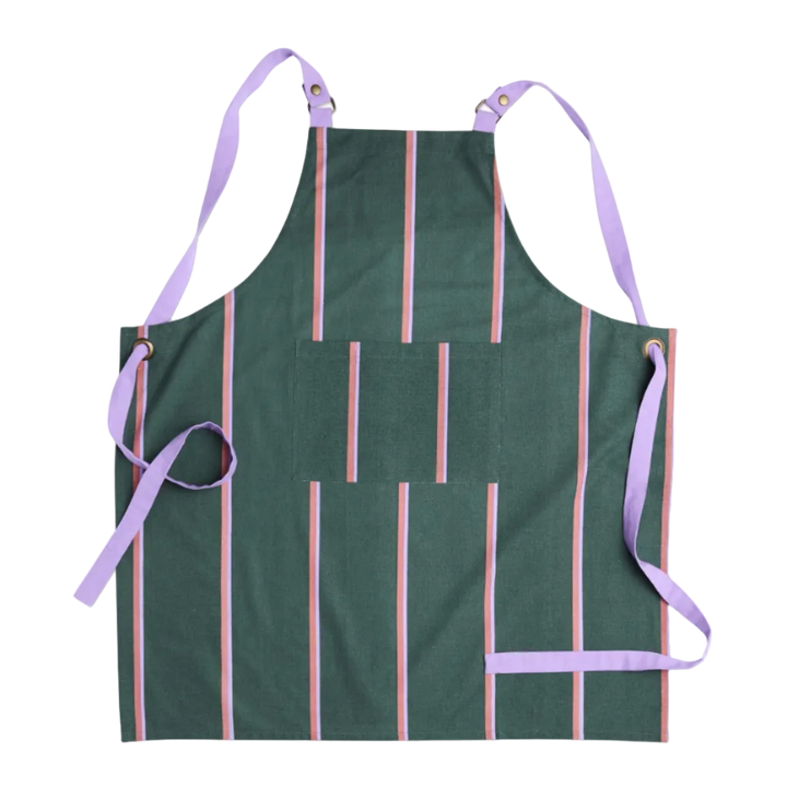 Kip & Co Wakame Crush Stripe Canvas Apron