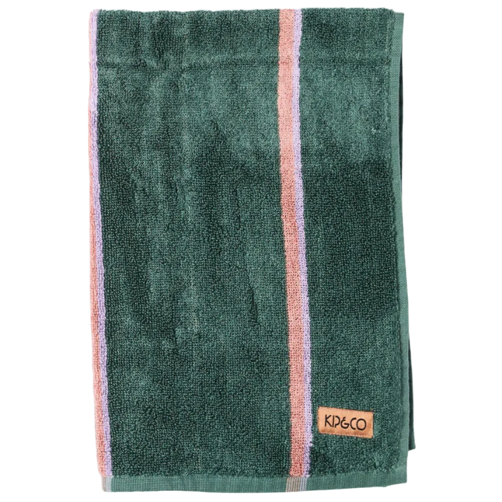Kip & Co Wakame Crush Stripe Bamboo Terry Hand Towel