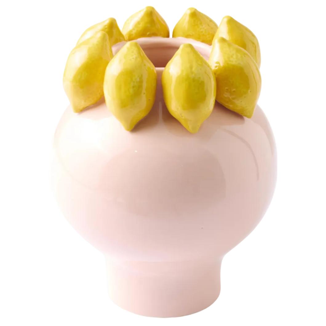 Kip & Co Lemon Spritz Vase