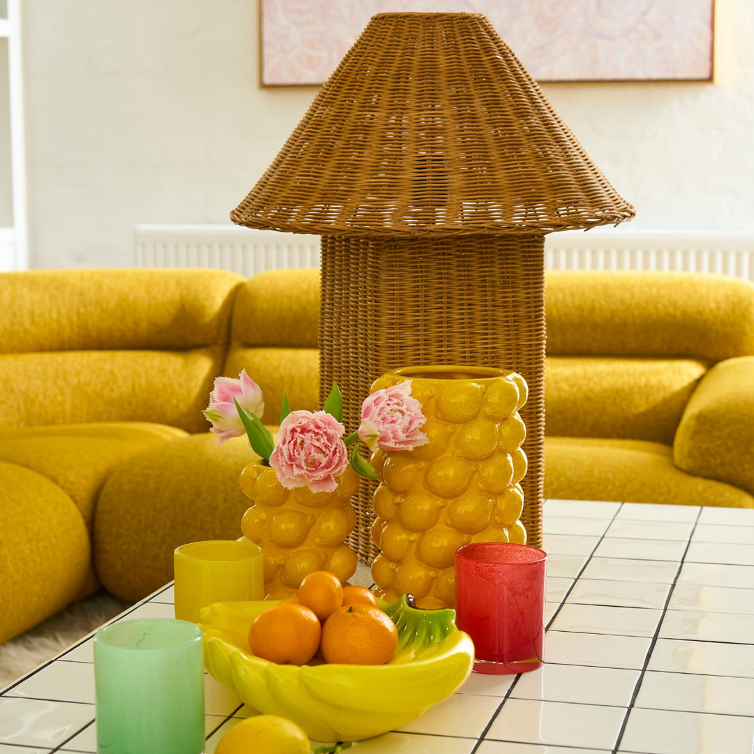 Kip & Co Lemon Vase Small