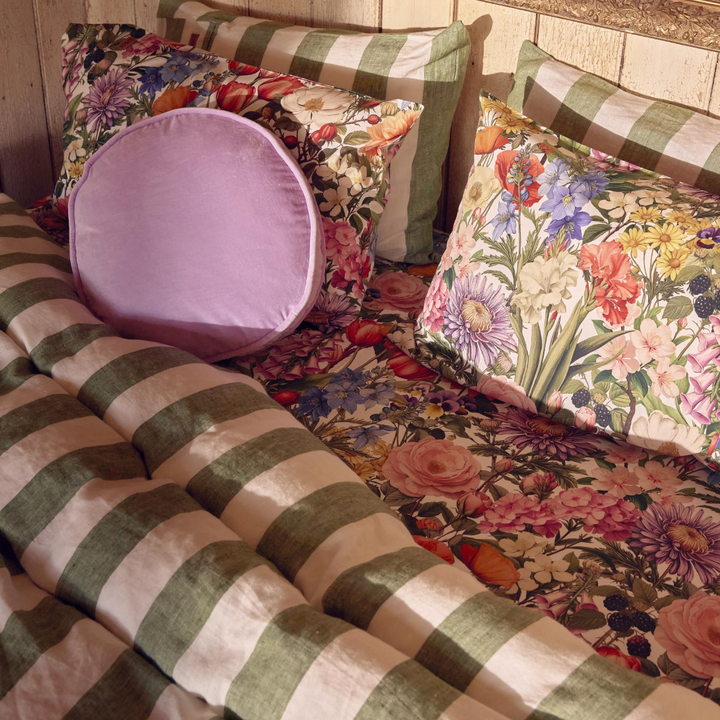 Kip & Co Cottage Garden Organic Cotton Fitted Sheet