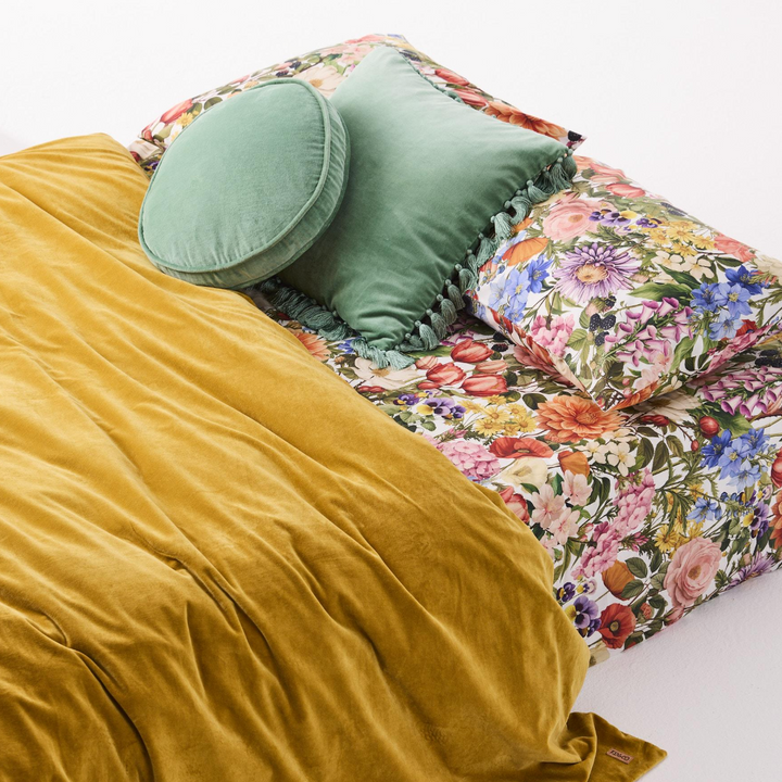 Kip & Co Cottage Garden Organic Cotton Fitted Sheet