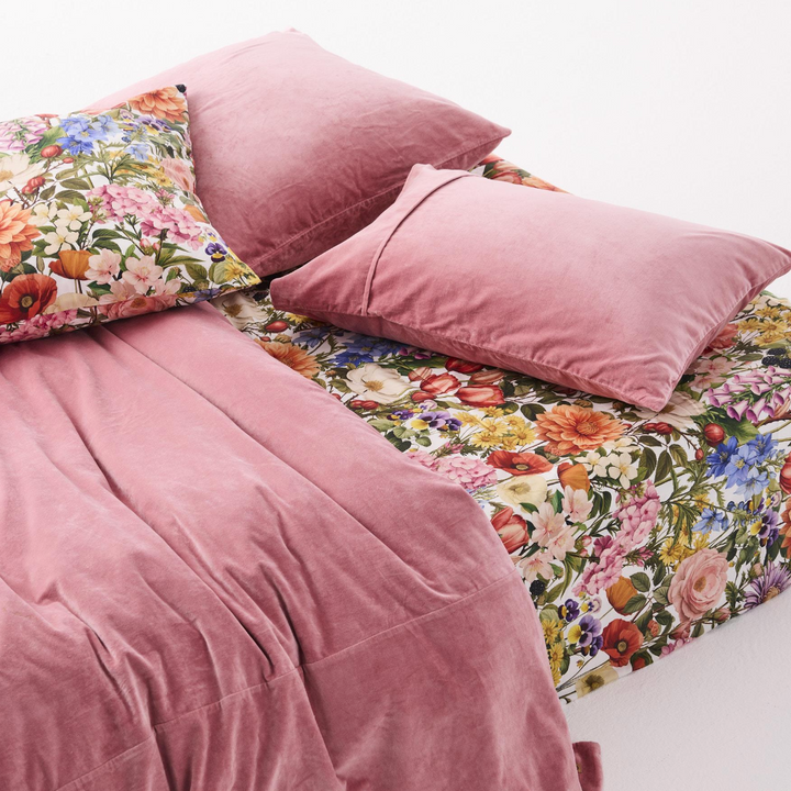 Kip & Co Cottage Garden Organic Cotton Fitted Sheet