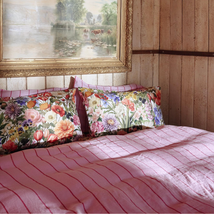 Kip & Co Cottage Garden Organic Cotton Pillowcases