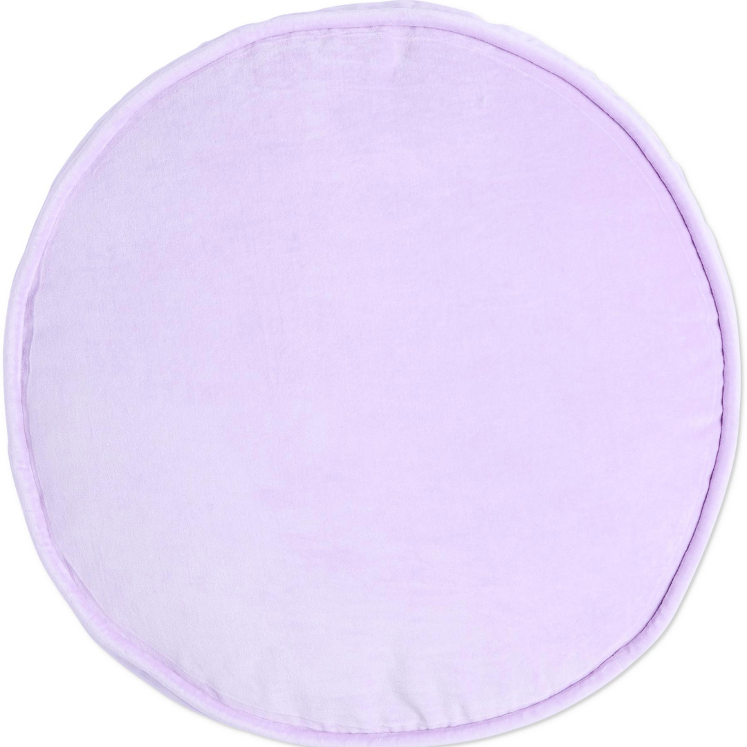 Kip & Co Lilac Velvet Pea Cushion