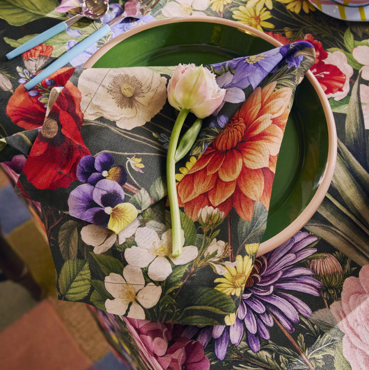 Kip & Co Cottage Garden Eden 4P Napkin Set