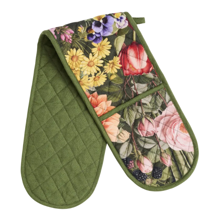 Kip & Co Cottage Garden Eden Double Oven Mitt