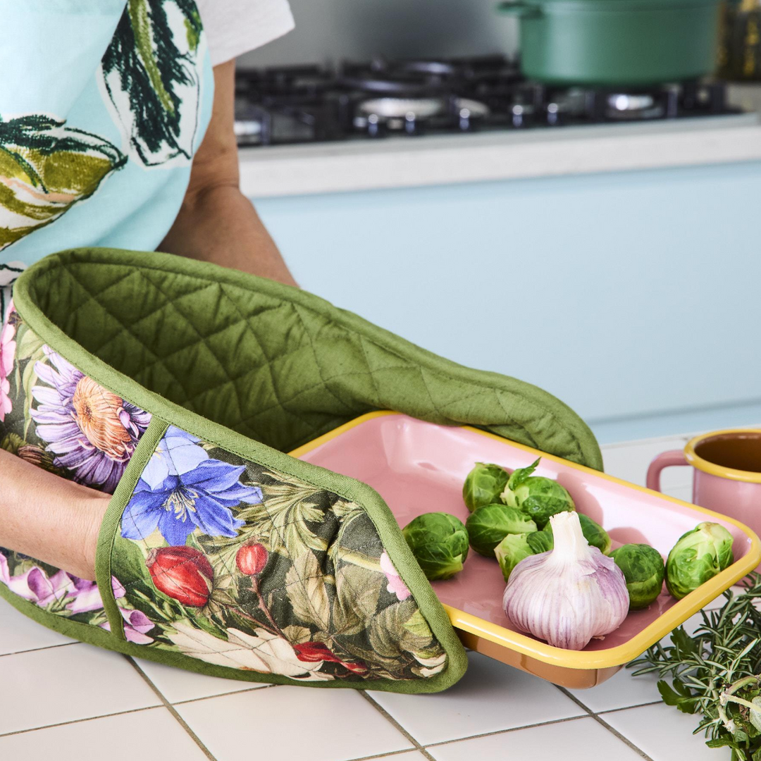 Kip & Co Cottage Garden Eden Double Oven Mitt