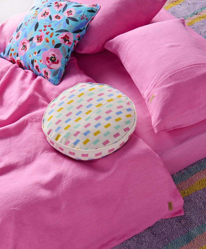 Kip & Co Tic Tak Upholstery Pea Cushion
