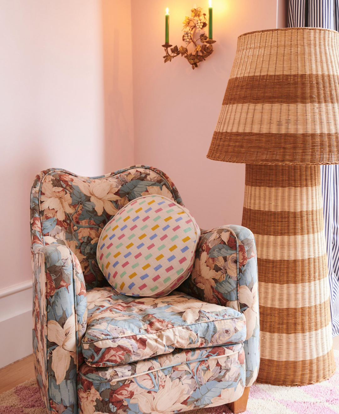 Kip & Co Tic Tak Upholstery Pea Cushion